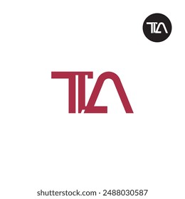 TLA Logo Letter Monogram Design