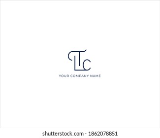 Tlc Letter Icon Logo Vector