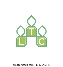TLC  logo design vektor Landscaping