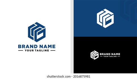 TLG LOGO HEXAGON BOLD EDITABLE