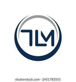 tlm logo simple clean and elegance