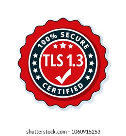 TLS 1.3 Certified label illustration