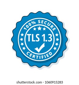 TLS 1.3 Certified label illustration
