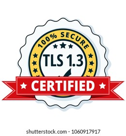 TLS 1.3 Certified label illustration