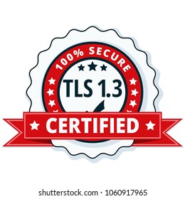 TLS 1.3 Certified label illustration