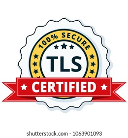 TLS Certified label illustration