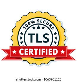 TLS Certified label illustration