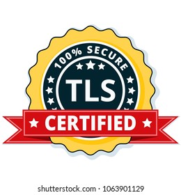 TLS Certified label illustration