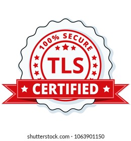 TLS Certified label illustration