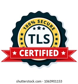 TLS Certified label illustration