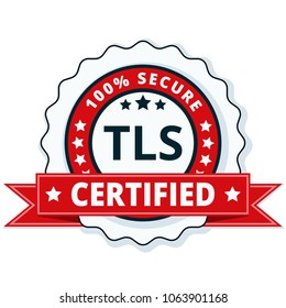 TLS Certified label illustration