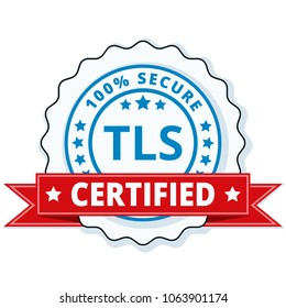 TLS Certified label illustration