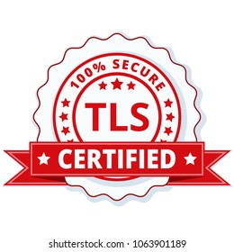 TLS Certified label illustration