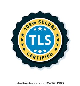 TLS Certified label illustration