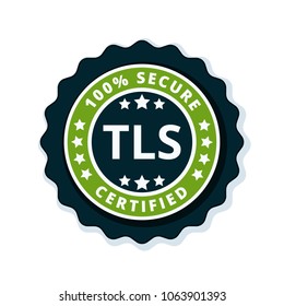 TLS Certified label illustration
