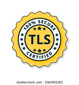 TLS Certified label illustration