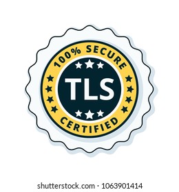 TLS Certified label illustration