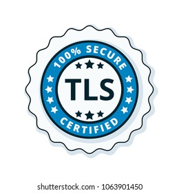 TLS Certified label illustration