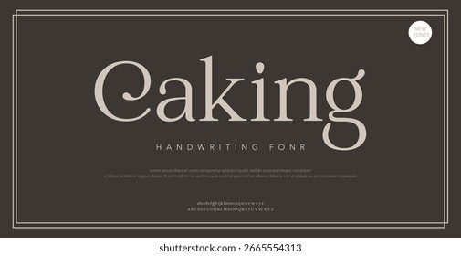 Tm design signature Font Calligraphy Logotype Script Brush Font Type Font lettering handwritten