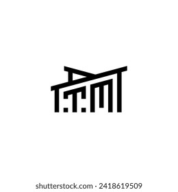 TM Initial Letter in Real Estate Logo concept.eps TM Initial Letter in Real Estate Logo concept