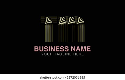 TM initial logo | initial based abstract modern minimal creative logo, vector template image. luxury logotype , real estate homie . typography . initials 