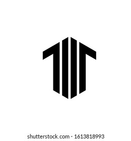 tm logo design simple modern template