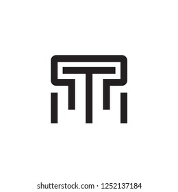 TM logo letter design
