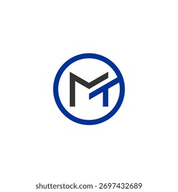 TM logo simple and modern with circle