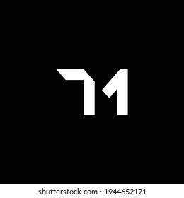 TM or MT abstract outstanding professional business awesome artistic branding company different colors illustration logo