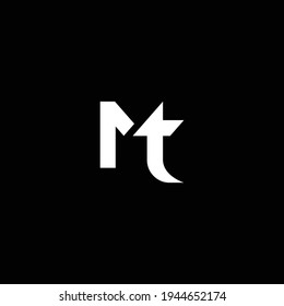 TM or MT abstract outstanding professional business awesome artistic branding company different colors illustration logo