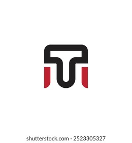 Logotipo y diseño del icono de TM o MT
