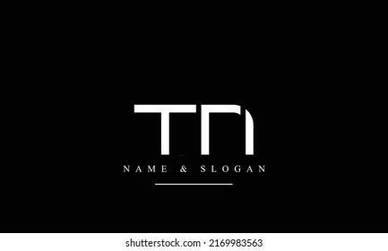 TM, MT, T, M abstract letters logo monogram