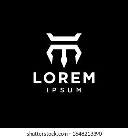 Monograma de tipografía del logotipo de TM T M MT logotipo logotipo logotipo logotipo icono fuente monograma