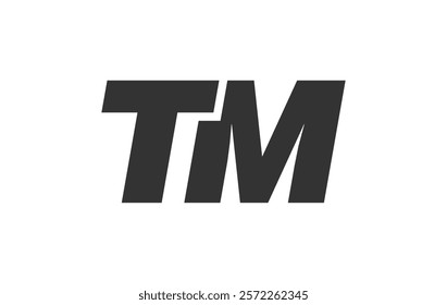 TM Techno Editable Font Logo For Corporate Branding. Bold, Futuristic Design With Unique Typographic Ideas. Minimal Custom Type And Dynamic Letter Variations For Promotion, Printing, And Book Titles