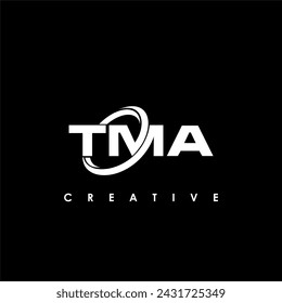 TMA Letter Initial Logo Design Template Vector Illustration