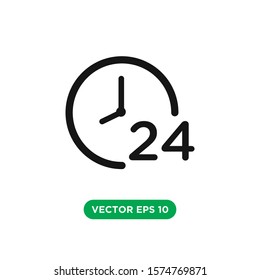 tme clock icon design template