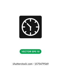 tme clock icon design template
