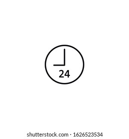 tme clock icon design template