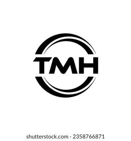 Diseño de logotipos TMH, inspiración para una identidad única. Elegancia moderna y diseño creativo. Marca tu éxito con el impresionante logotipo.