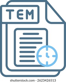 TMP Line Two Colour Icon