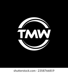 TMW Logo Design, Inspiration for a Unique Identity. Modern Elegance and Creative Design. Watermark Your Success with the Striking this Logo.