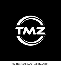 TMZ Logo Design, Inspiration for a Unique Identity. Modern Elegance and Creative Design. Watermark Your Success with the Striking this Logo.