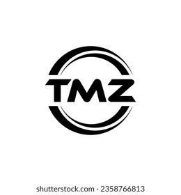 TMZ Logo Design, Inspiration for a Unique Identity. Modern Elegance and Creative Design. Watermark Your Success with the Striking this Logo.