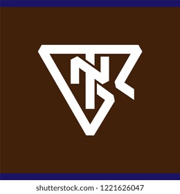 TN G Letter initial with Cursor Logo vector element. Cursor Logo Template