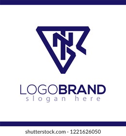 TN G Letter initial with Cursor Logo vector element. Cursor Logo Template