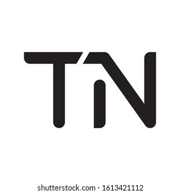 TN initial letter logo template vector icon design