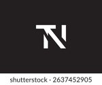 TN Logo Design Creative and Modern Logo Design