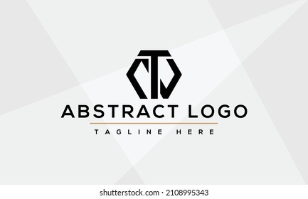 TN logo letter design on luxury background. NT logo monogram initials letter concept. TN icon logo design.