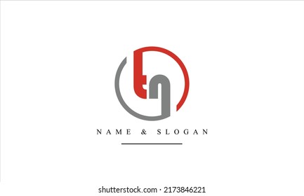 TN, NT, T, N abstract letters logo monogram