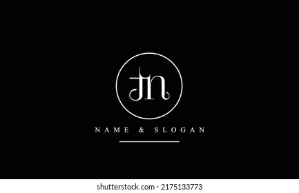 TN, NT, T, N abstract letters logo monogram